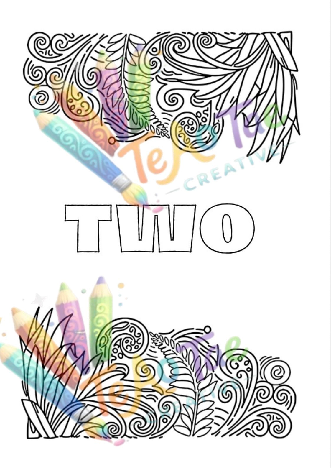 Tae me te ako ngā tau- A Māori Colouring book